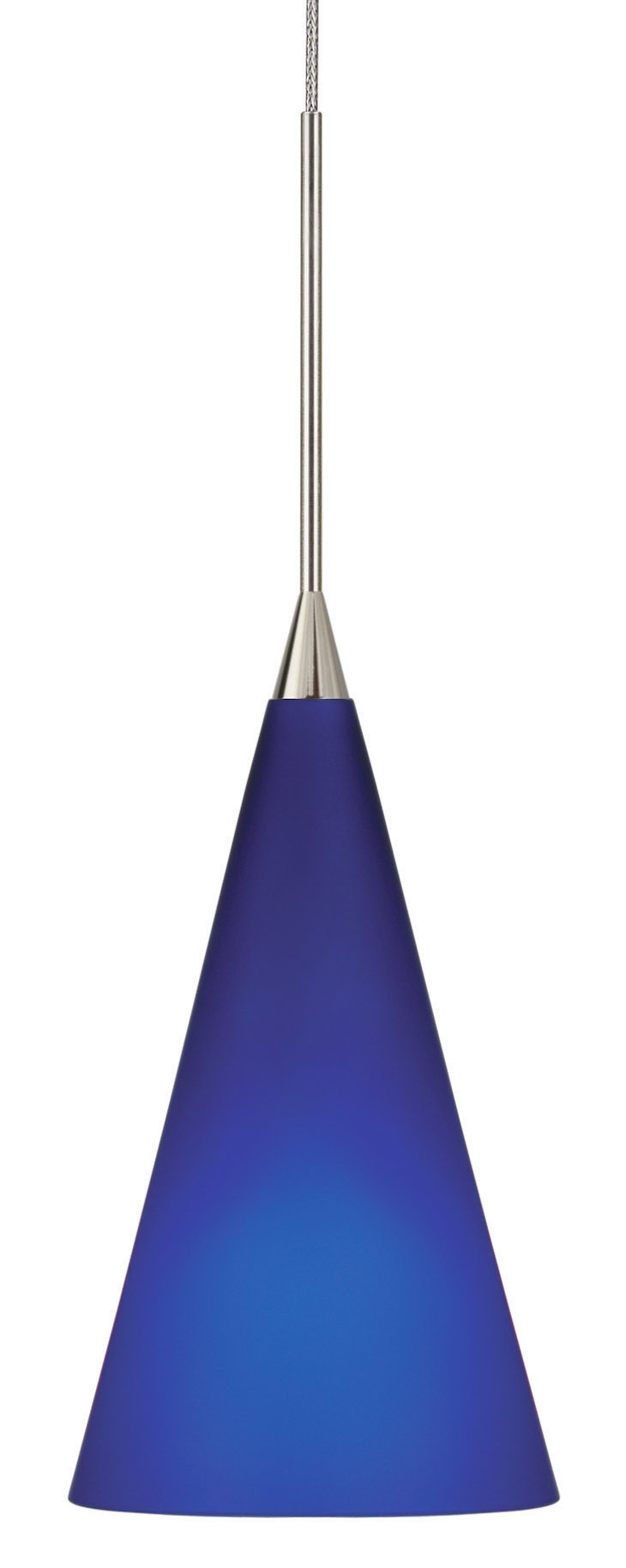 Pendant Konos Blue Satin Nickel GY6.35 Xenon 35W Monopoint