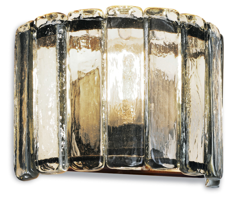 Wall Sconce Xylo Clear Glass Bronze 120v 60w Retro Edison