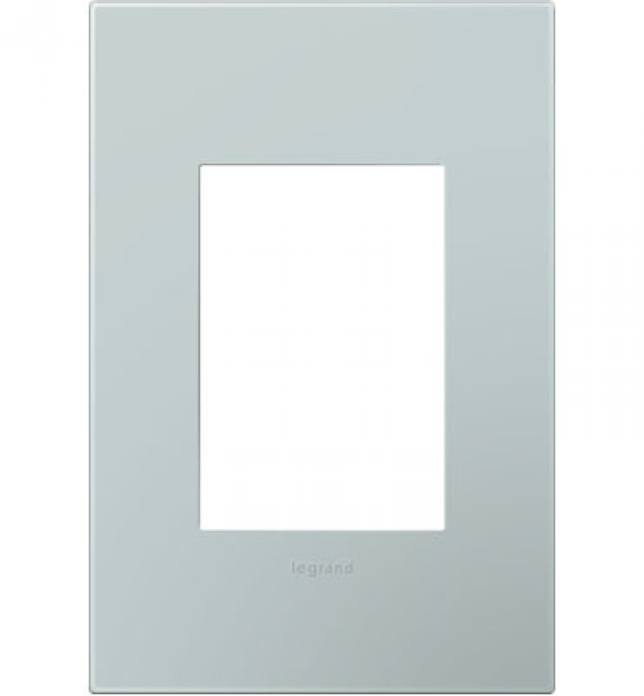 Adorne® Pale Blue One-Gang-Plus Screwless Wall Plate