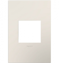 Legrand AWP1G2LA6 - adorne? Satin Light Almond One-Gang Screwless Wall Plate