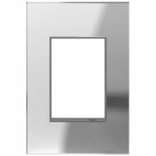 Legrand AWM1G3MR1 - Adorne® Mirror One-Gang-Plus Screwless Wall Plate