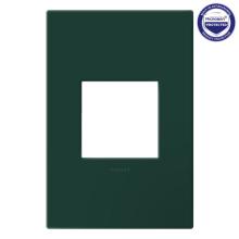 Legrand AWP1G2EG - Adorne® Evergreen One-Gang-Plus Screwless Wall Plate with Microban®