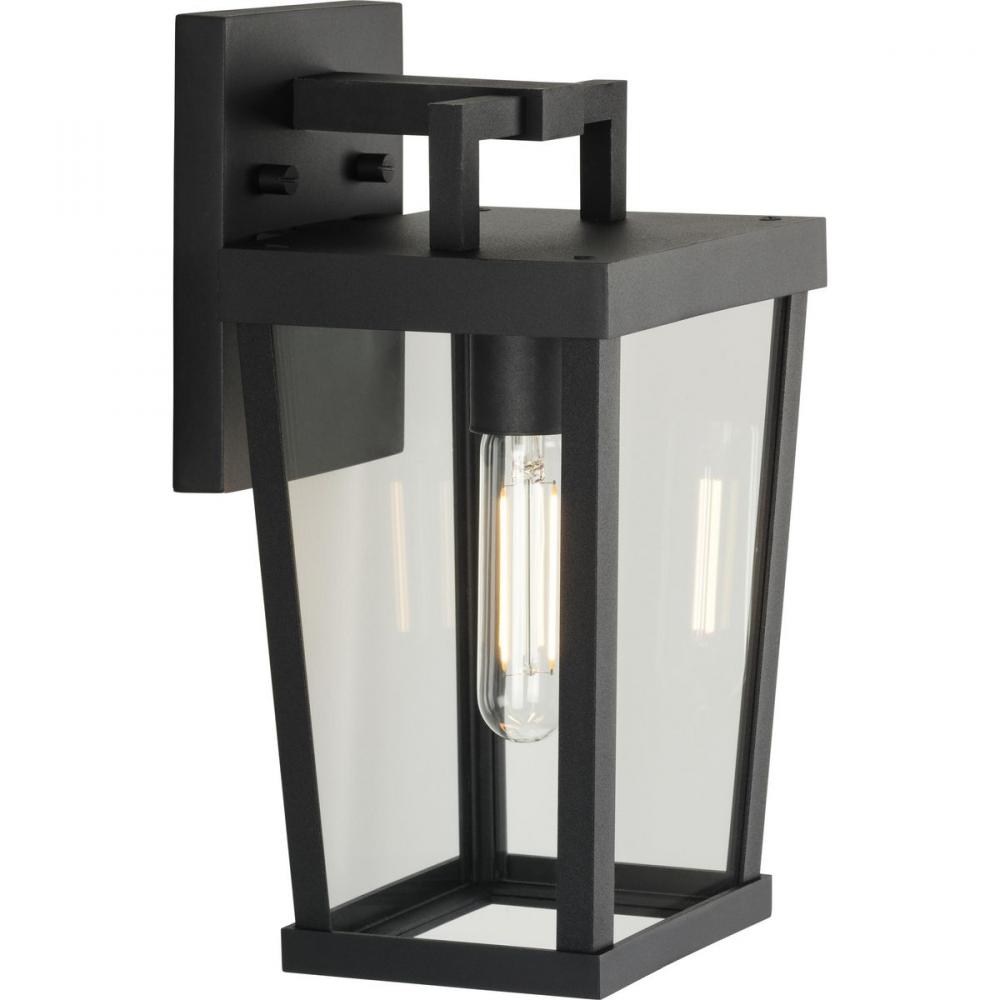 Tryon Collection One-Light Small Black New Traditional Outdoor Wall Lantern