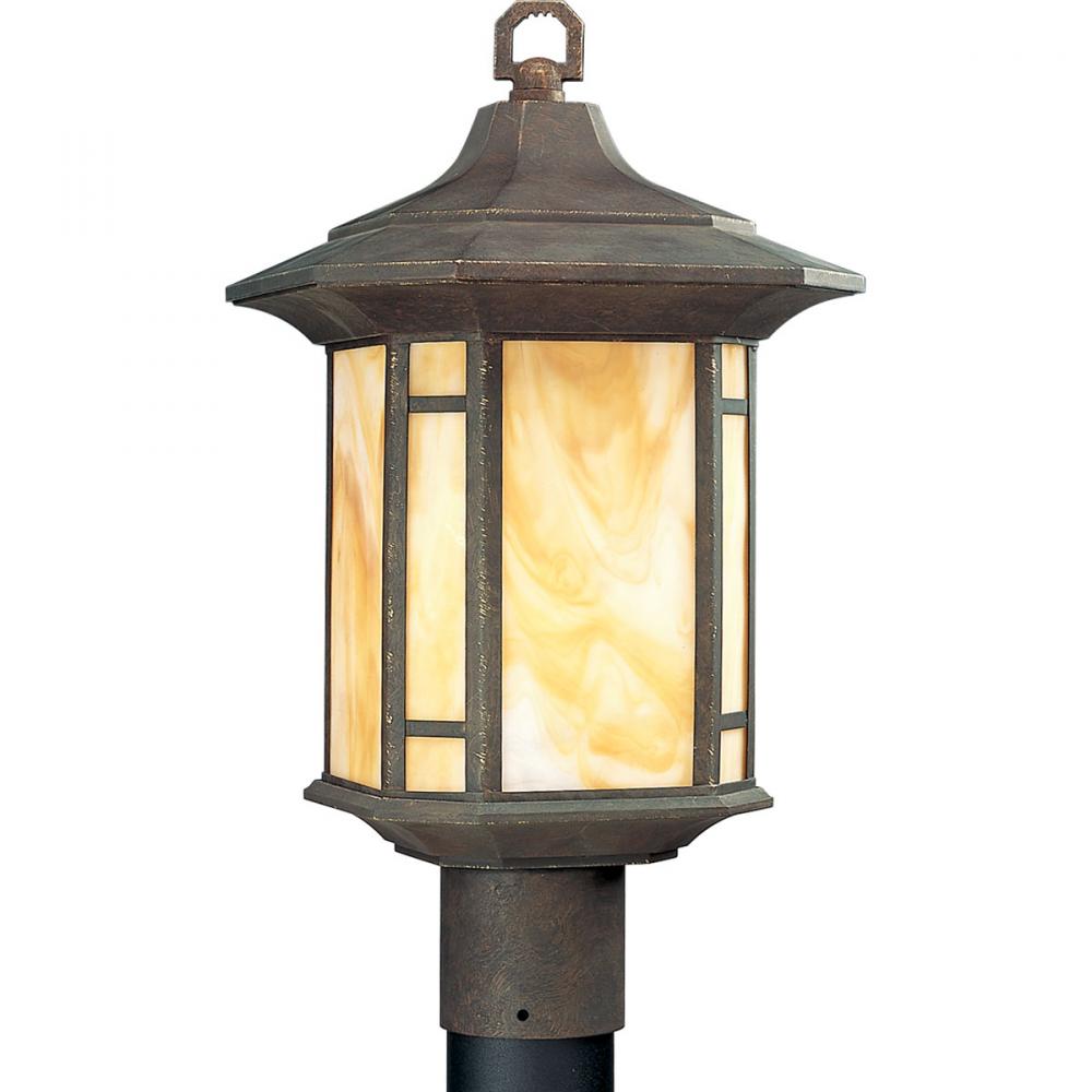 Arts and Crafts Collection One-Light Post Lantern