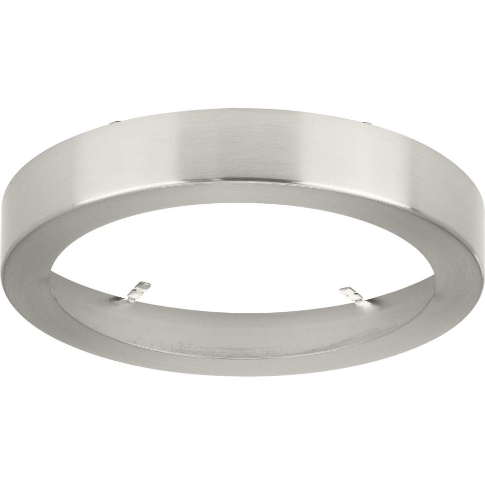 Everlume Collection Brushed Nickel 7" Edgelit Round Trim Ring