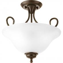  P3460-20ET - Two-Light 13-1/4" Semi-Flush