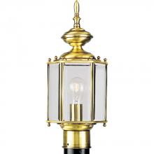 Progress P5430-10 - BrassGUARD Collection One-Light Post Lantern