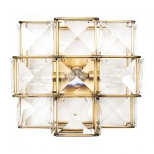 Varaluz 329W03CG - Cubic 3-Lt Sconce - Calypso Gold