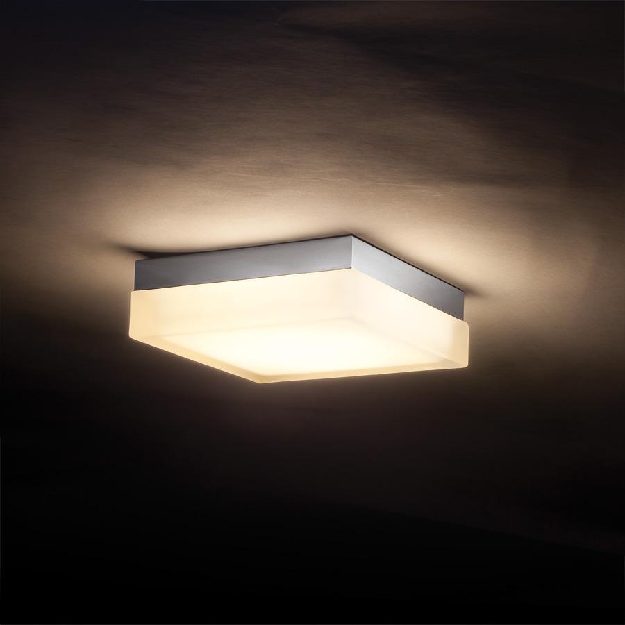 5 5/8 INCH SQUARE LED FLUSH MOUNT/SCONCE - 11W