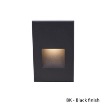  WL-LED200-C-BK - LEDme® Vertical Step and Wall Light