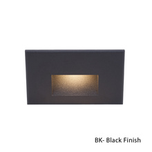  WL-LED100-RD-BK - LEDme® Horizontal Step and Wall Light