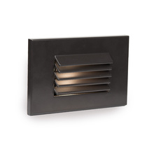 WAC US WL-LED120F-AM-BZ - LED Horizontal Louvered Step and Wall Light