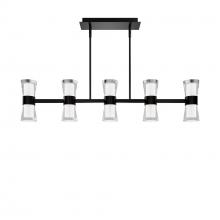  PD-91536-40-BK - Hourglass Pendant Light