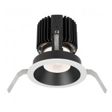 WAC US R4RD1T-N930-BKWT - Volta Round Shallow Regressed Trim with LED Light Engine