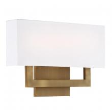 WAC US WS-13115-AB - Manhattan LED Wall Sconce