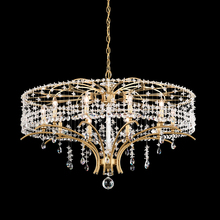 Schonbek 1870 TC1036N-23R - Bella Rose 10 Light 120V Chandelier in Etruscan Gold with Radiance Crystal