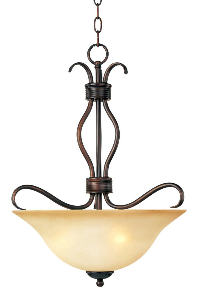 Basix 3-Light Invert Bowl Pendant