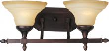 Maxim 10157FTSN - South Bend 2-Light Bath Vanity