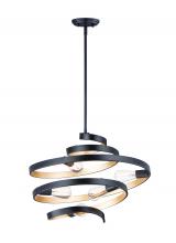 Maxim 12235BKGLD - Twister-Multi-Light Pendant