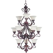 Maxim 2778SVGB - Via Roma-Multi-Tier Chandelier