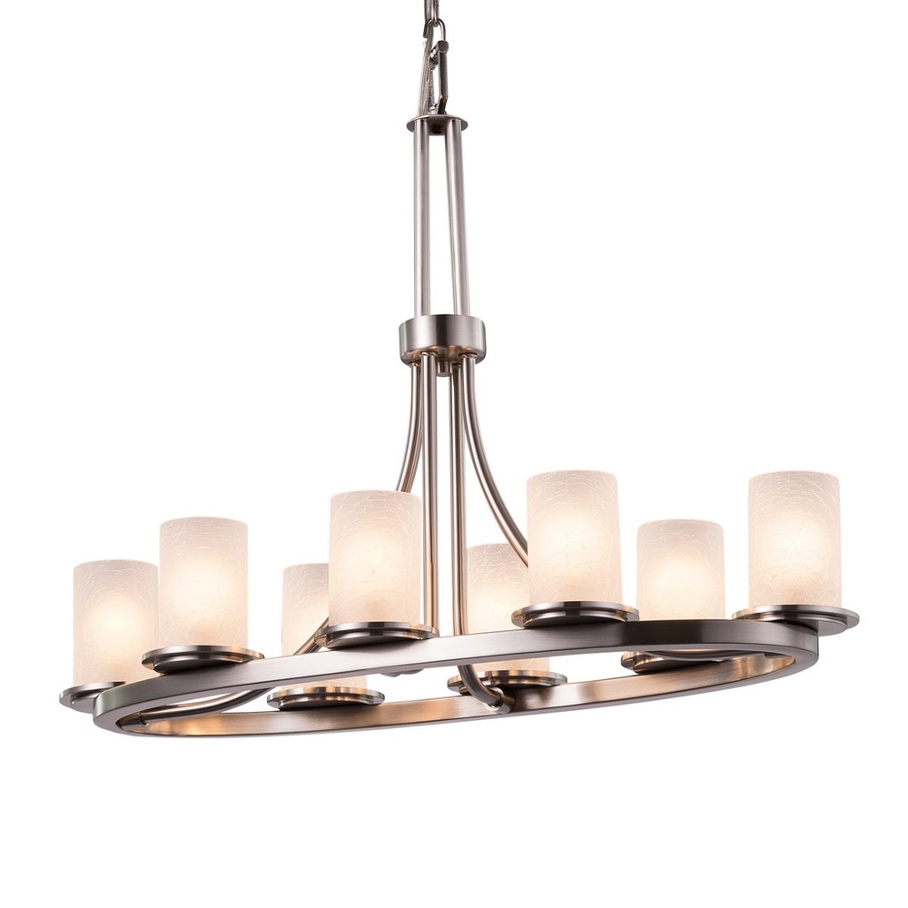 Dakota 8-Light Oval Ring Chandelier