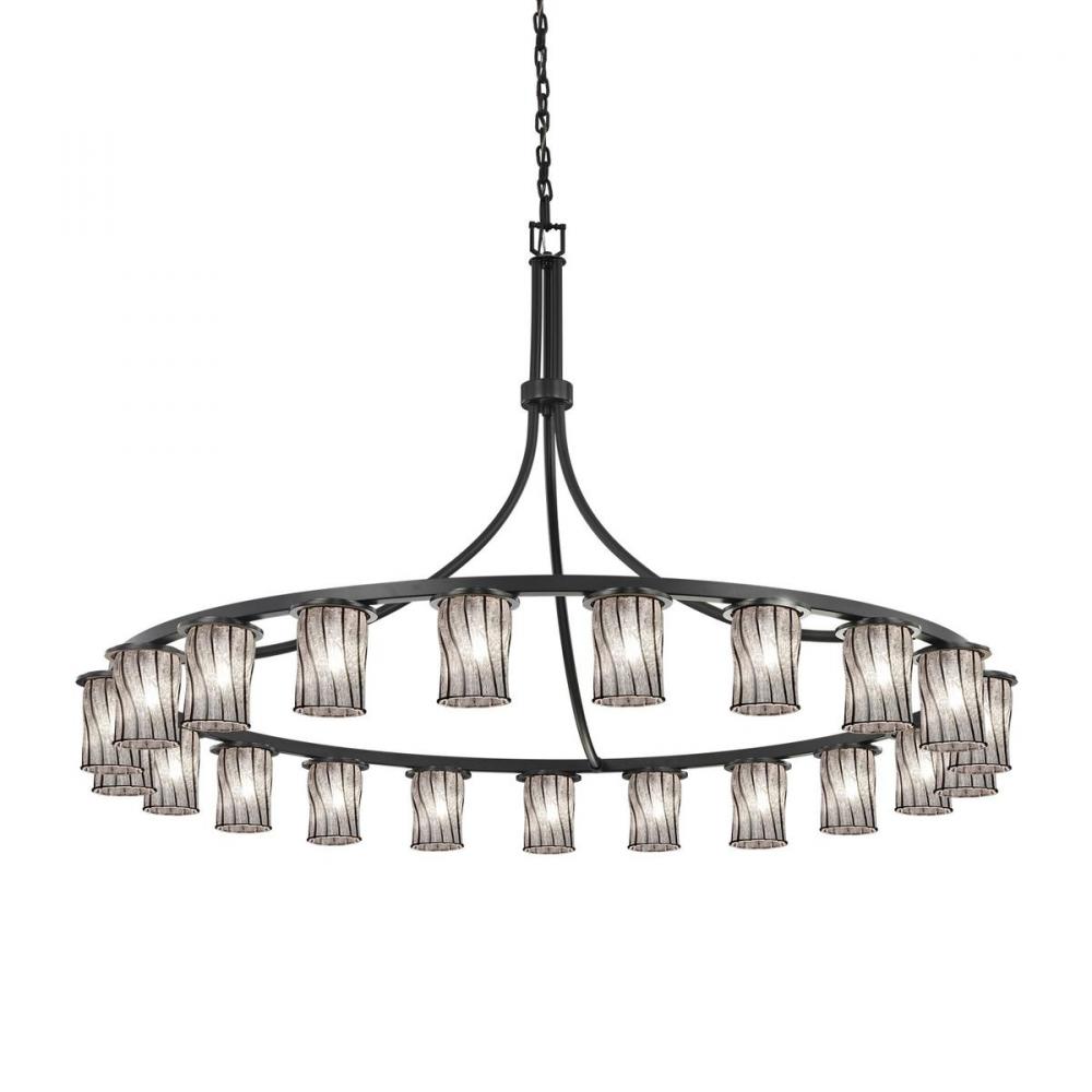 Dakota Downlight 21-Light 1-Tier Chandelier