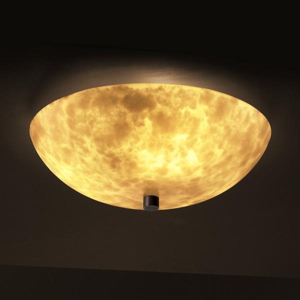 18" Semi-Flush Bowl w/ GU24-LED Lamping