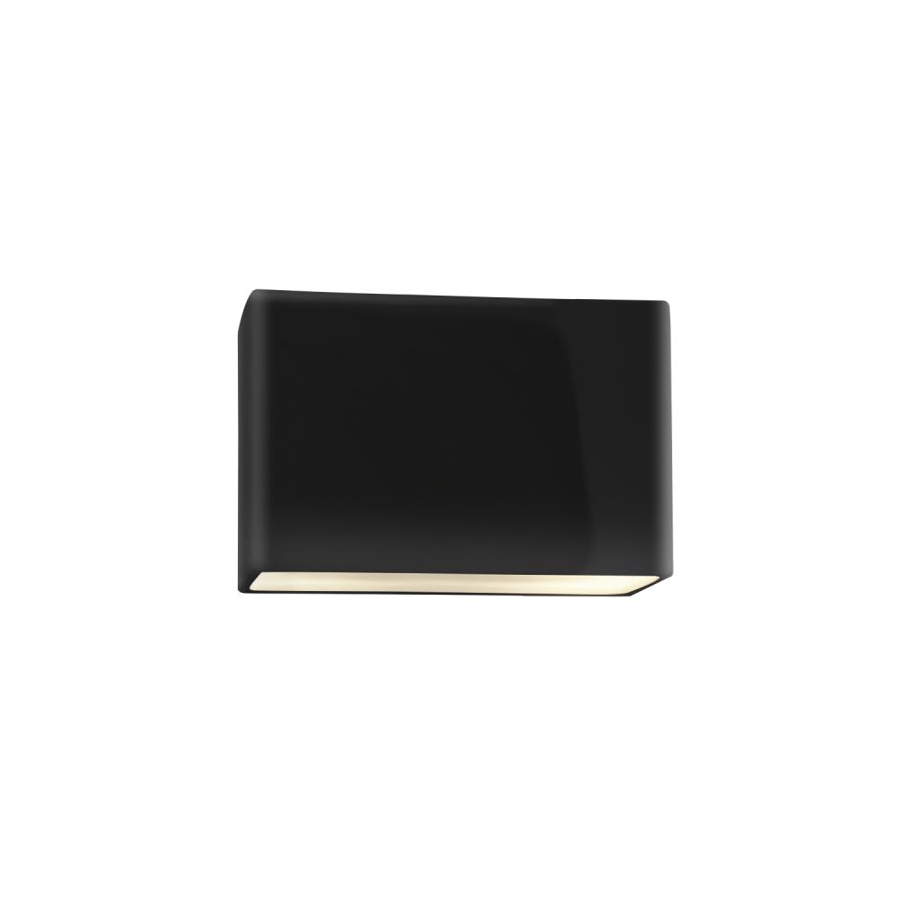 Small ADA Rectangle (Outdoor) Wall Sconce - Closed Top