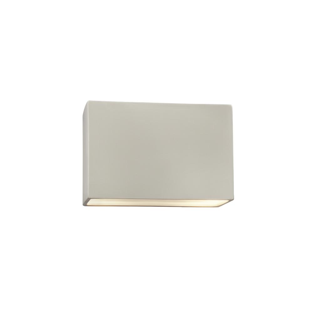 Small ADA Rectangle (Outdoor) Wall Sconce - Closed Top