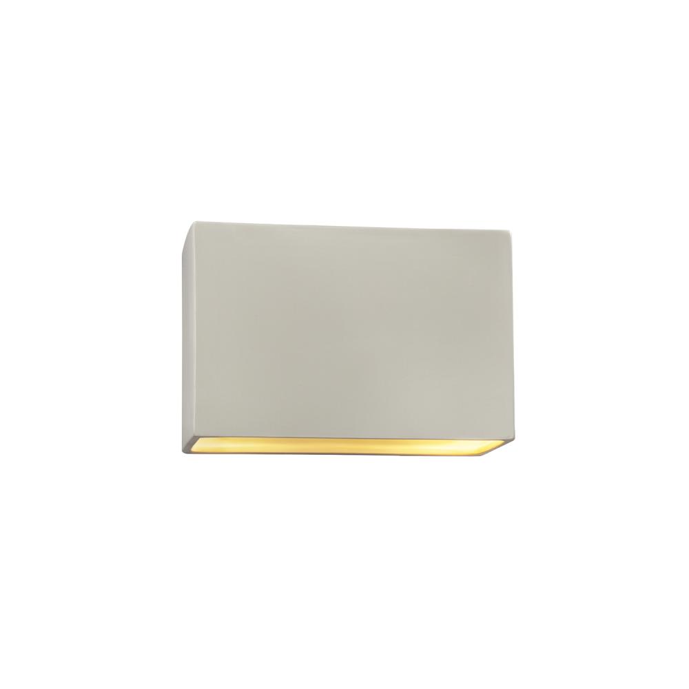 Small ADA Rectangle (Outdoor) Wall Sconce - Closed Top