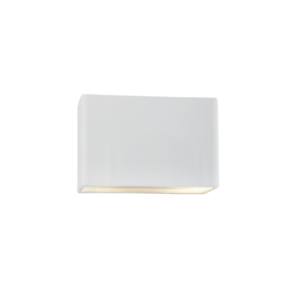 Small ADA Rectangle (Outdoor) Wall Sconce - Closed Top