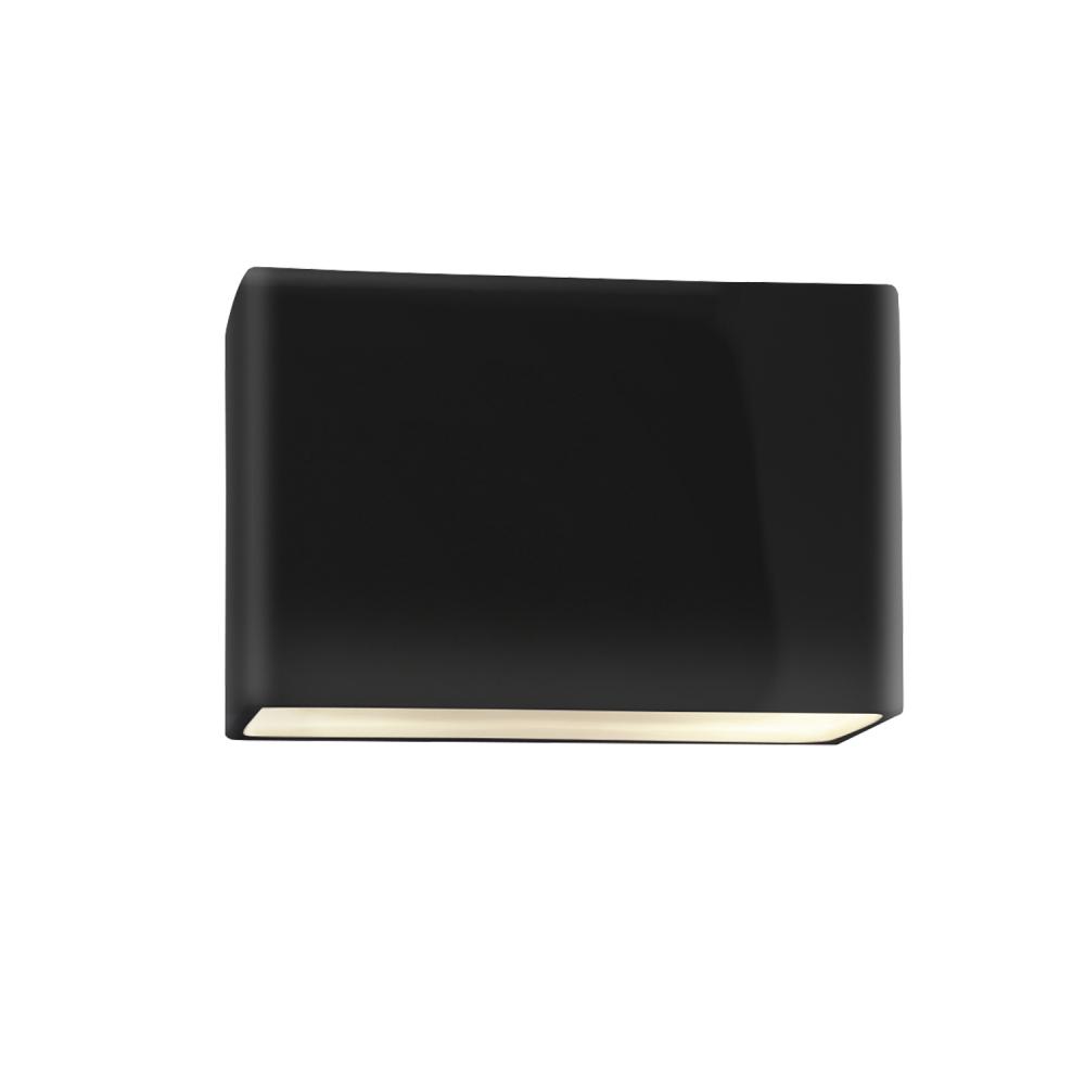 Large ADA Outdoor LED Wide Rectangle - Open Top & Bottom