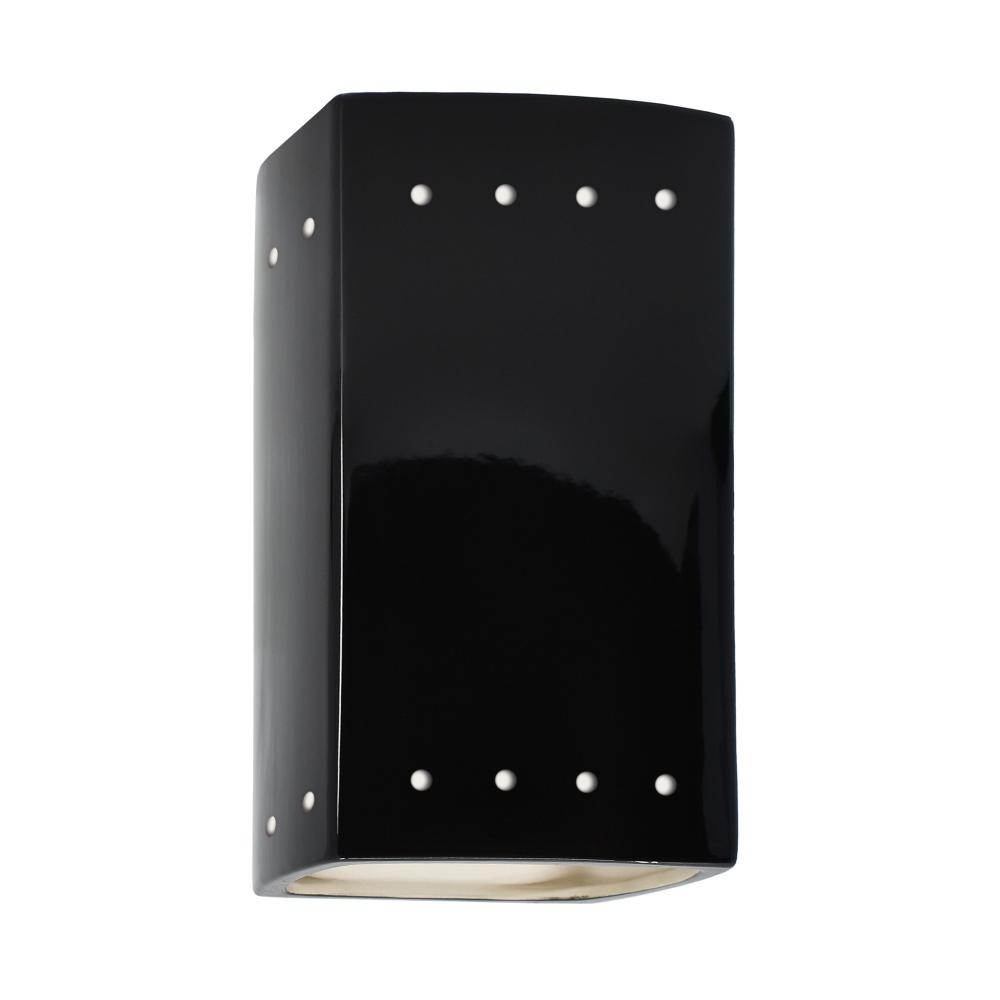 Small LED Rectangle w/ Perfs - Open Top & Bottom