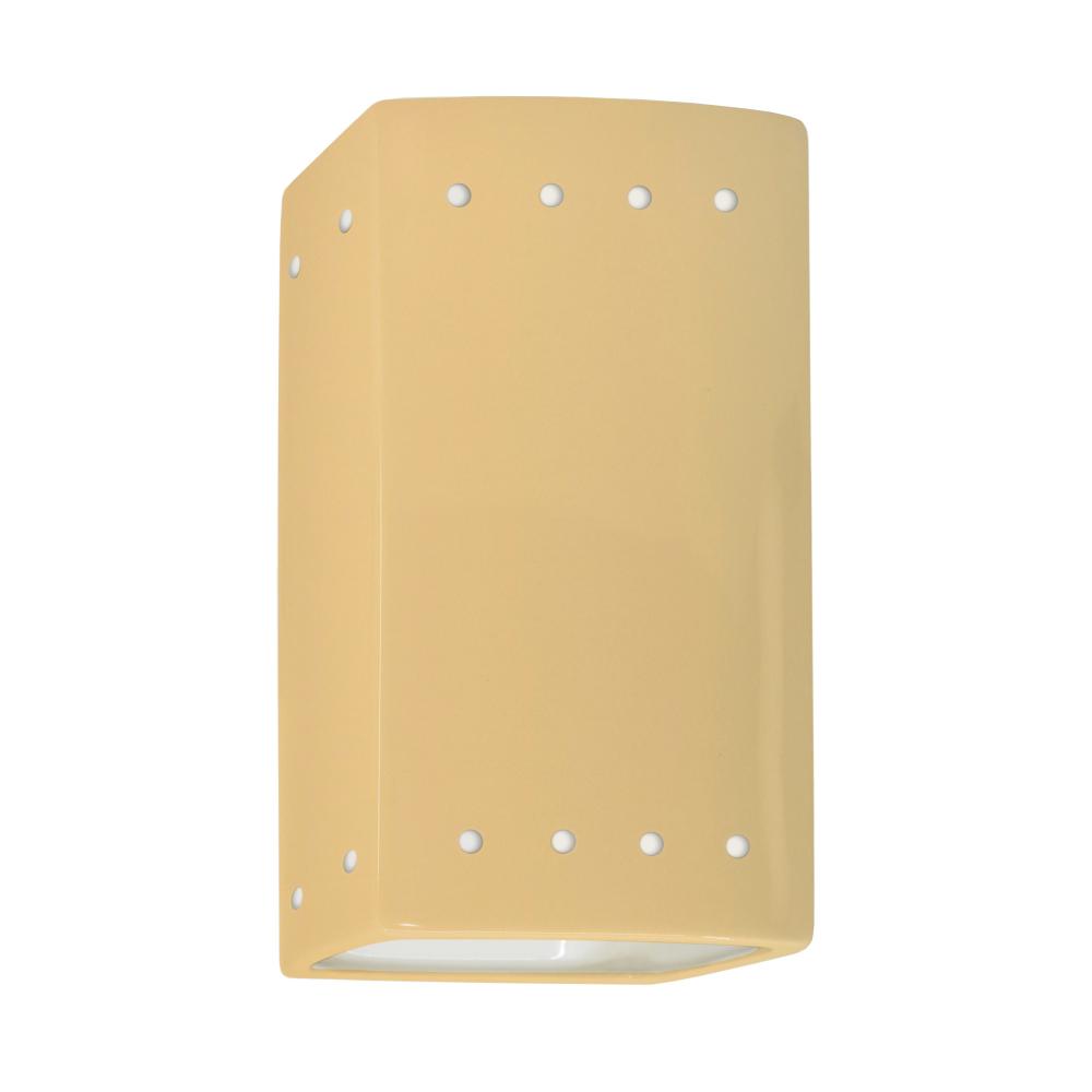 Small LED Rectangle w/ Perfs - Open Top & Bottom (Outdoor)