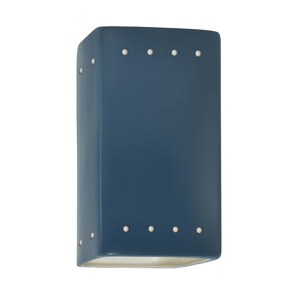 Small LED Rectangle w/ Perfs - Open Top & Bottom (Outdoor)