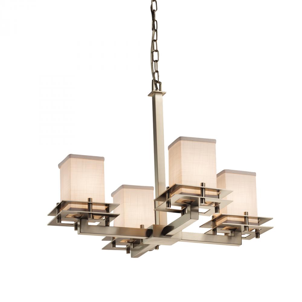 Metropolis 4-Light LED Chandelier