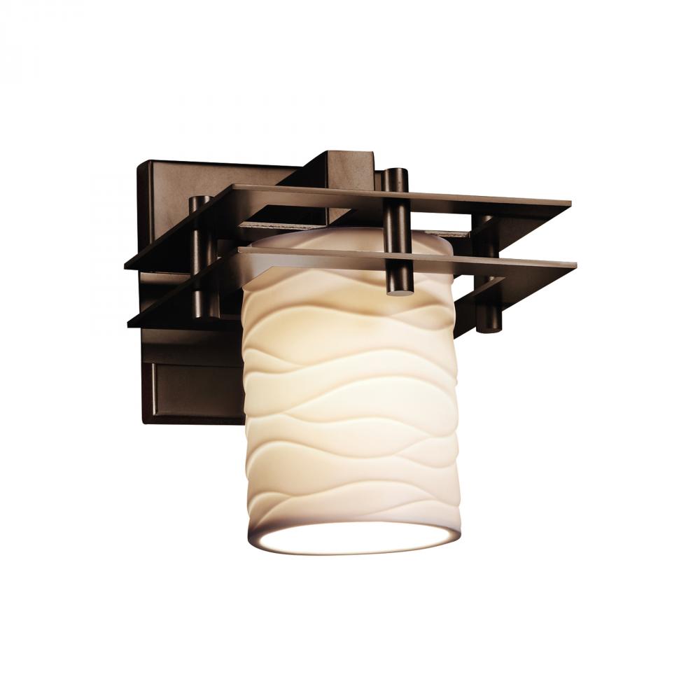 Metropolis 1-Light Wall Sconce (2 Flat Bars)