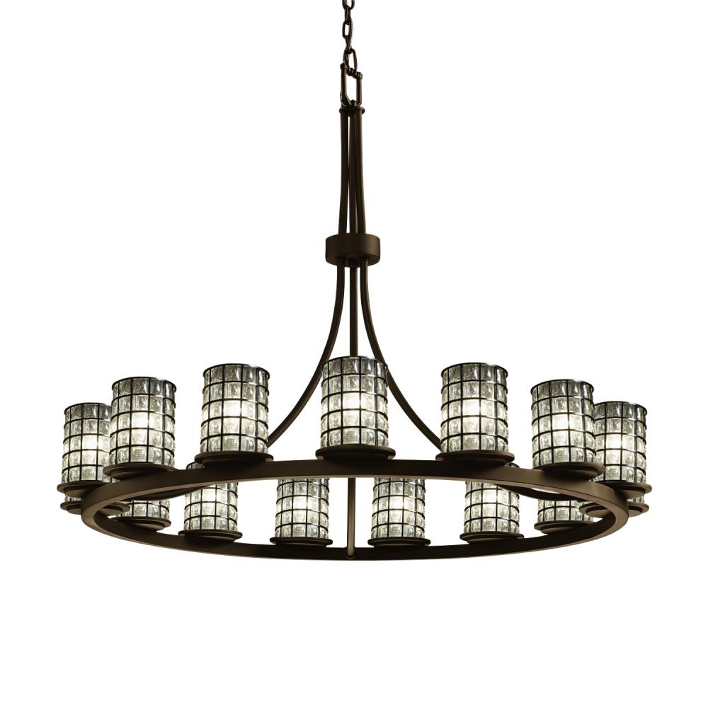 Dakota 15-Light 1-Tier Ring Chandelier