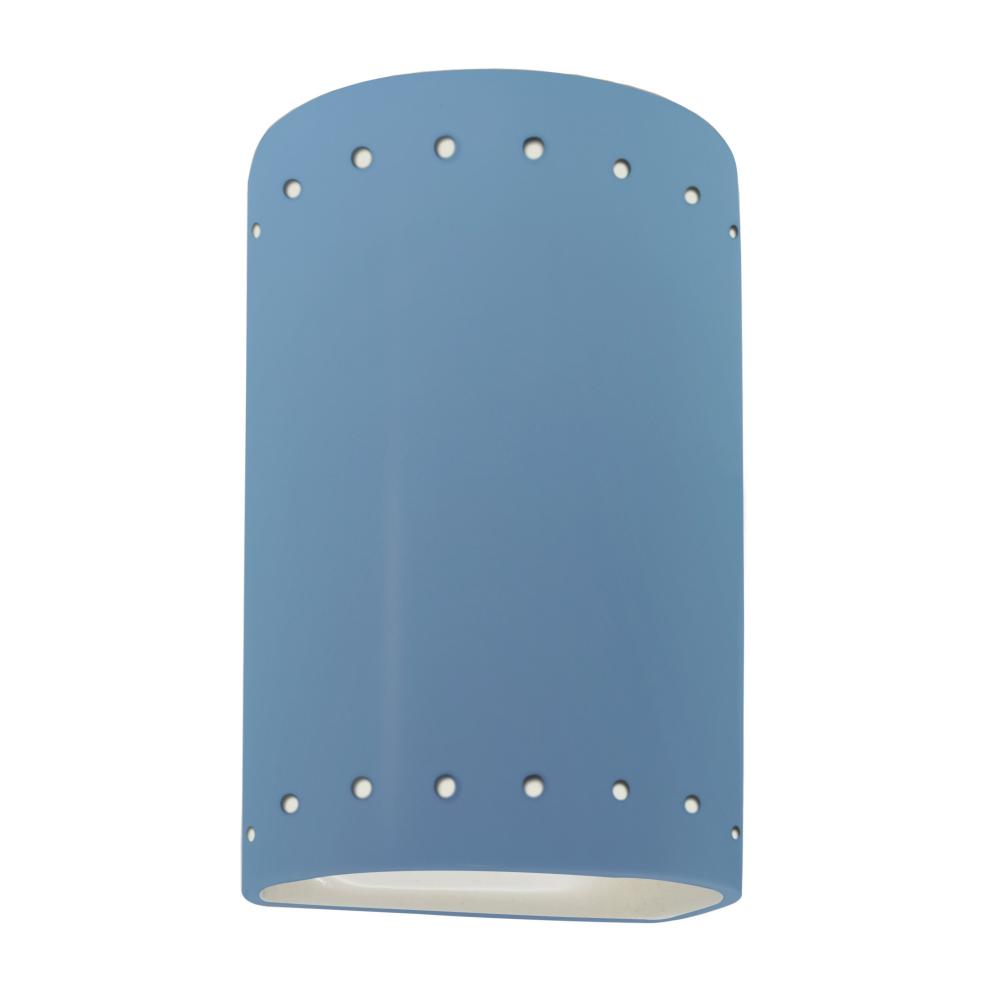 Small LED Cylinder w/ Perfs - Open Top & Bottom (Outdoor)