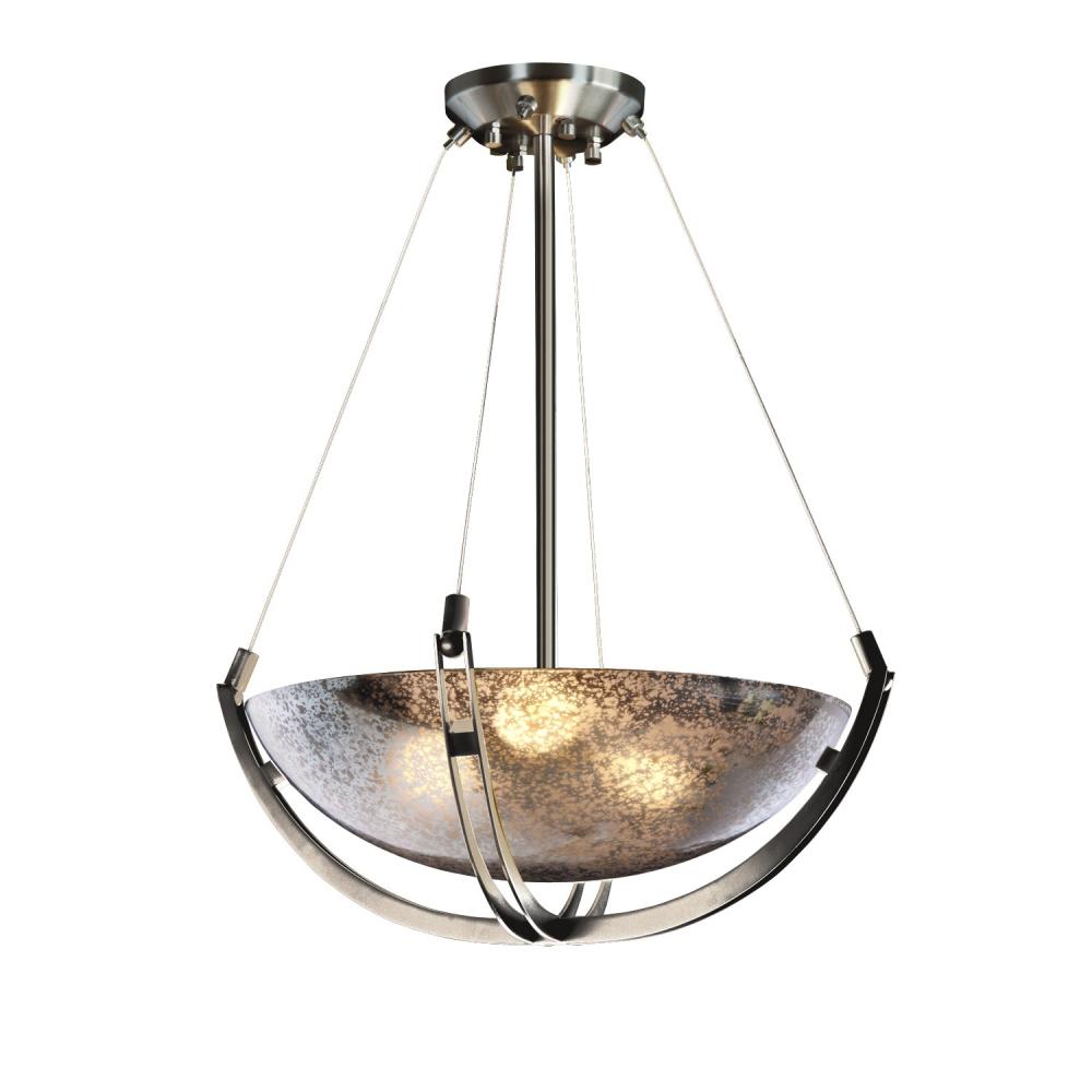 18" LED Pendant Bowl w/ Crossbar