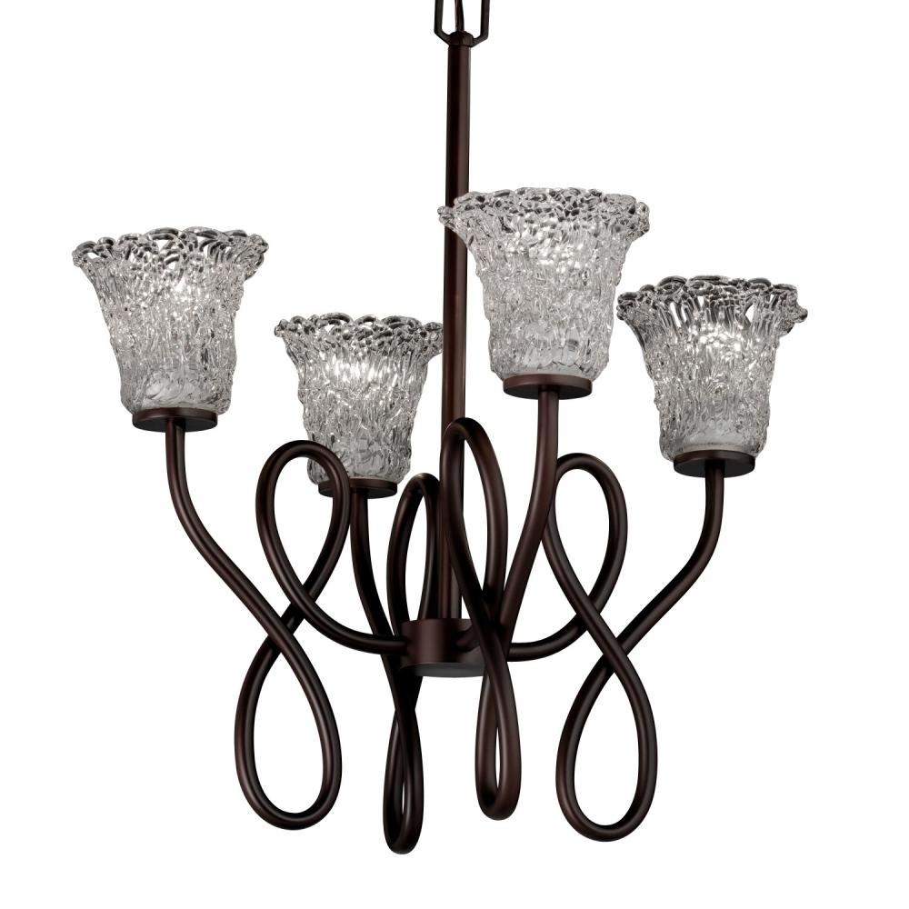 Capellini 4-Light Chandelier