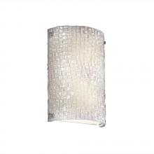  3FRM-5541-TILE-NCKL - Finials Cylinder Wall Sconce (ADA)