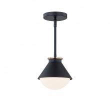 Justice Design Group FSN-7685W-OPAL-MBBR - Ravelle Small Outdoor Pendant