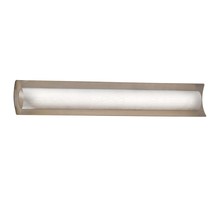 Justice Design Group FSN-8635-WEVE-NCKL - Lineate 30" Linear LED Wall/Bath