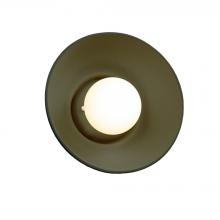 Justice Design Group CER-3030-PWGN - Coupe Wall Sconce