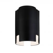 Justice Design Group CER-6160W-CRB - Stagger Outdoor Flush-Mount