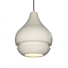 Justice Design Group CER-6400-CRK-ABRS-BKCD - Arabesque 1-Light Pendant