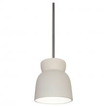 Justice Design Group CER-6515-BIS-NCKL-RIGID-LED1-700 - Large Hourglass LED Pendant