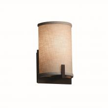 Justice Design Group FAB-5531-CREM-DBRZ-LED1-700 - Century ADA 1-Light LED Wall Sconce