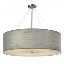  FAB-9594-GRAY-NCKL - Classic 36" Drum Pendant